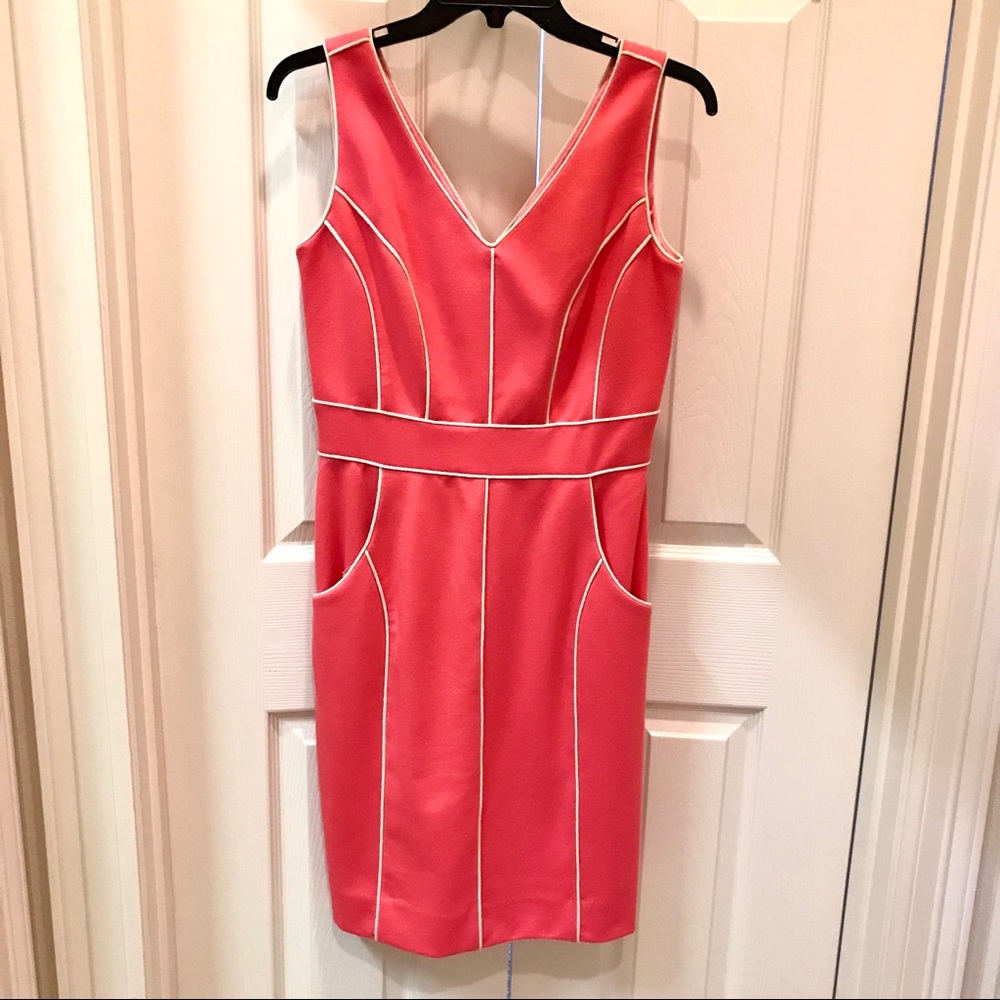 Antonio Melani Coral Dress with Pockets